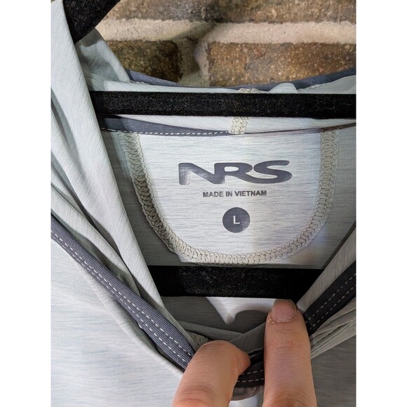 NRS Silkweight Varial Hoodie SPF 50 Shirt Pullover Rash Guard Women, Size Large - Picture 5 of 7